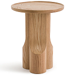 Приставной столик из массива дерева Walnut Triple варинант исполнения - 4 | Loft Concept в Красноярске