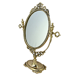 Зеркало настольное в бронзовой раме Royal Gold Mirrors  варинант исполнения - 1 | Loft Concept в Красноярске