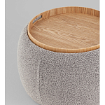 Пуф-трансформер Люкке с крышкой серый варинант исполнения - 4 | Loft Concept в Красноярске