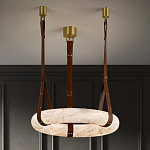 Люстра в форме обруча из натурального камня Minerals of Light варинант исполнения - 6 | Loft Concept в Красноярске