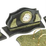 Настольный письменный набор из змеевика из 7-ми элементов Successful Leader варинант исполнения - 6 | Loft Concept в Красноярске