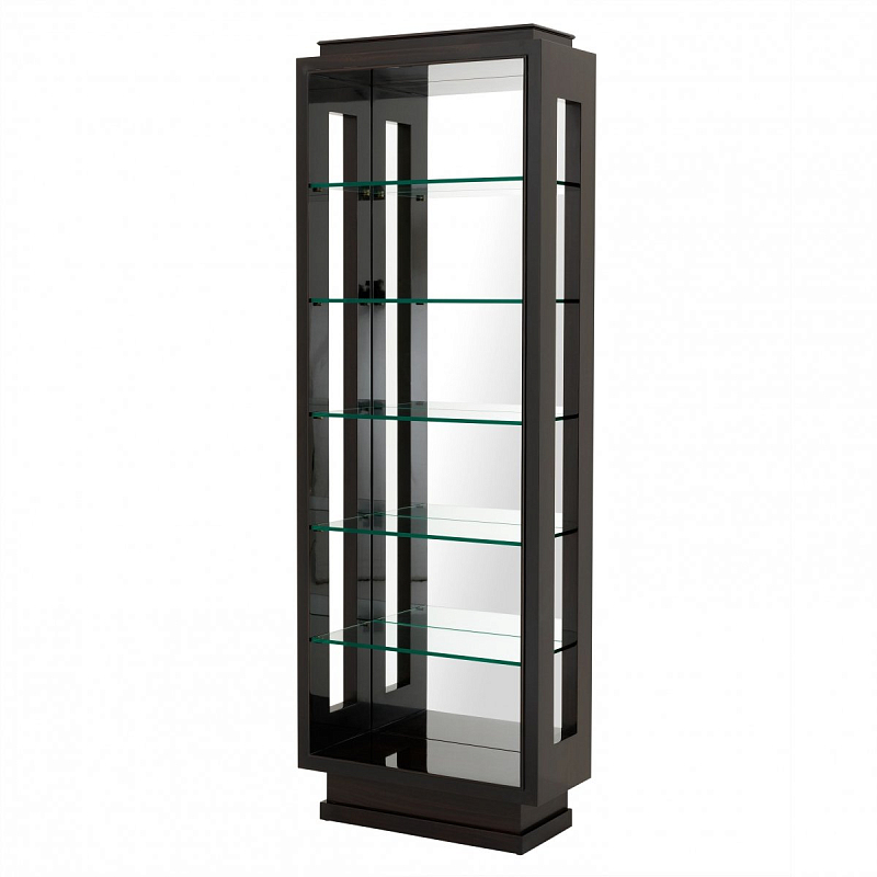 Витрина Eichholtz Cabinet Yardley Коричневый Прозрачное Стекло Витрина Eichholtz Cabinet Yardley Коричневый Прозрачное Стекло в Красноярске | Loft Concept