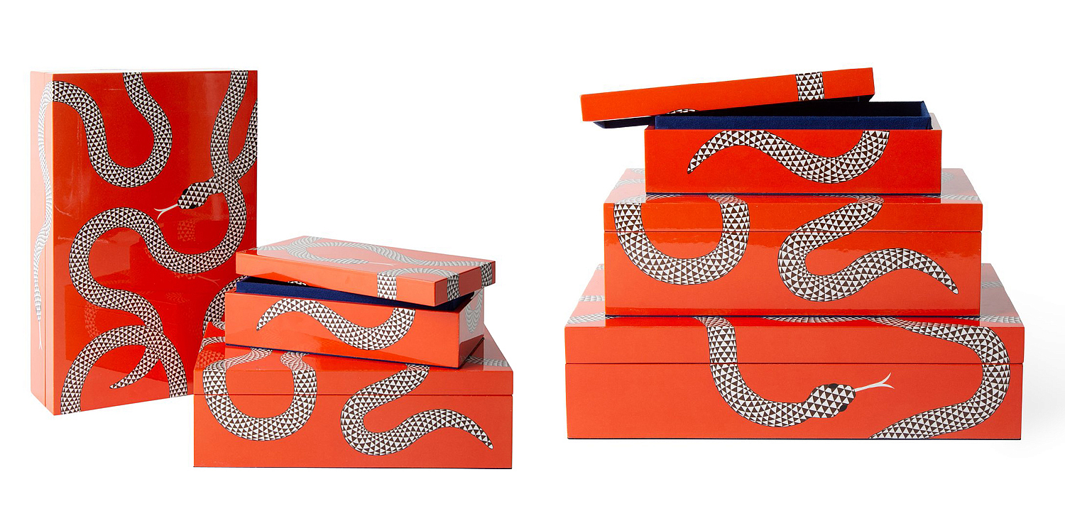 Комплект шкатулок EDEN LACQUER BOX BUNDLE Jonathan Adler Комплект шкатулок EDEN LACQUER BOX BUNDLE Jonathan Adler - Loft-Concept в Красноярске