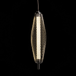 Люстра круглая каскадня с 5-ю плафонами из металлической сетки Mesh Lampshade Lighting варинант исполнения - 5 | Loft Concept в Красноярске