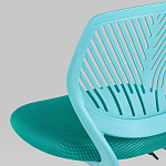 Яркий компьютерный стул Tropica Turquoise варинант исполнения - 6 | Loft Concept в Красноярске