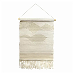 Панно из шерсти и хлопка с узором Beige Calista Serene варинант исполнения - 2 | Loft Concept в Красноярске