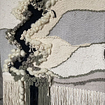 Панно ручная работа Черно-Белый Природный Орнамент  варинант исполнения - 1 | Loft Concept в Красноярске