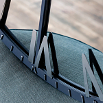 Часы настенные зеркальные с серебряным металлическим циферблатом Mirror Tower Clock варинант исполнения - 4 | Loft Concept в Красноярске