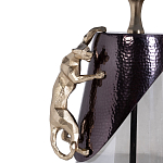 Настольная лампа с декором в виде ягуара Golden Jaguar варинант исполнения - 1 | Loft Concept в Красноярске