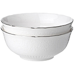 Обеденный сервиз белый из фарфора на 6 персон 23 предмета Garden Whisper Porcelain Set  варинант исполнения - 3 | Loft Concept в Красноярске