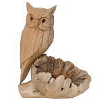 Статуэтка из дерева сова Animals of the World варинант исполнения - 4 | Loft Concept в Красноярске