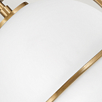 Потолочный светильник с плафоном в форме белого матового шара Hinkley варинант исполнения - 18 | Loft Concept в Красноярске