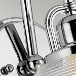 Бра с прозрачным рифленым плафоном в форме колокола Quoizel варинант исполнения - 3 | Loft Concept в Красноярске