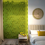 Гипсовая 3D Панель M-41 A, B варинант исполнения - 2 | Loft Concept в Красноярске