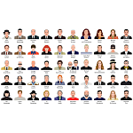 The Lives of 50 Fashion Legends варинант исполнения - 3 | Loft Concept в Красноярске