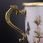 Фарфоровая чаша с бронзовыми элементами Eden Garden варинант исполнения - 5 | Loft Concept в Красноярске