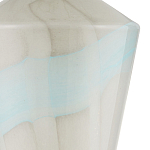 Настольная лампа стеклянная с тканевым абажуром Edges варинант исполнения - 1 | Loft Concept в Красноярске