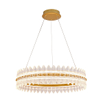 Люстра круглая с декоративными элементами в виде лепестков Round Light Flashing варинант исполнения - 3 | Loft Concept в Красноярске