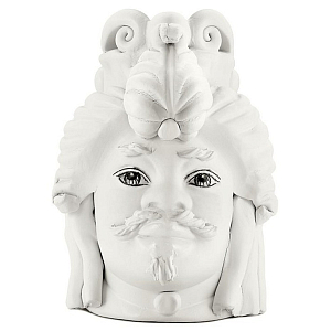 Ваза Vase Moro Man Small White Matt