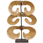 Аксессуар для интерьера из дерева и ракушек Papua Art Object варинант исполнения - 1 | Loft Concept в Красноярске