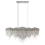 Люстра подвесная с металлическими дугами и длинными цепочками 115 см Atlantis Chain варинант исполнения - 11 | Loft Concept в Красноярске