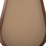 Комод округлой формы с тремя ящиками Walnut and Leather варинант исполнения - 5 | Loft Concept в Красноярске