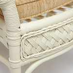 Комплект обеденный из ротанга Eloise grand white варинант исполнения - 11 | Loft Concept в Красноярске