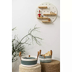 Корзина для хранения с ручками Interlacement Green  варинант исполнения - 5 | Loft Concept в Красноярске