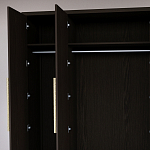 Большой Шкаф Primo Темный орех с 3 дверьми и 3 выдвижными ящиками варинант исполнения - 8 | Loft Concept в Красноярске