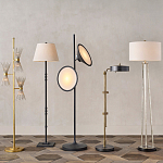 Торшер с абажурами из тонких металлических палочек Wild Thorns варинант исполнения - 3 | Loft Concept в Красноярске