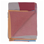 Плед из хлопка с абстрактным принтом Elysian Flow Ember варинант исполнения - 2 | Loft Concept в Красноярске