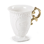 Кружка Seletti I-Mug Gold варинант исполнения - 1 | Loft Concept в Красноярске