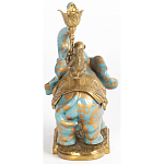 Фарфоровый подсвечник Слон с эмоцией Fluens варинант исполнения - 5 | Loft Concept в Красноярске