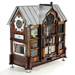 Декоративная антикварная клетка Wise Raven варинант исполнения - 2 | Loft Concept в Красноярске