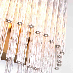 Бра с прозрачными стеклянными трубочками и металлическим основанием Nembus варинант исполнения - 2 | Loft Concept в Красноярске