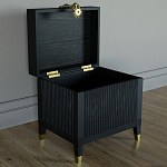 Сундук Eye Elsa Dreams Black варинант исполнения - 2 | Loft Concept в Красноярске