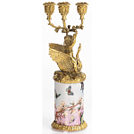 Фарфоровый подсвечник Лебедь с ангелом Asse варинант исполнения - 5 | Loft Concept в Красноярске