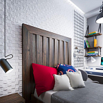 Гипсовая 3D Панель E-05 варинант исполнения - 1 | Loft Concept в Красноярске