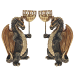 Подсвечник в виде дракона Dragon candlestick L or R варинант исполнения - 1 | Loft Concept в Красноярске