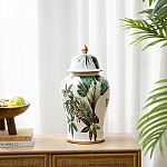 Ваза из фарфора с ручной росписью Leopard Collection  варинант исполнения - 4 | Loft Concept в Красноярске