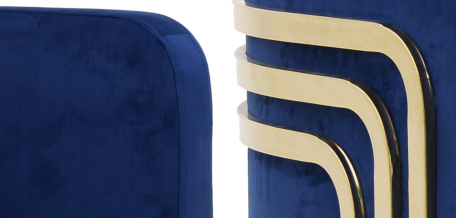 Кресло Custodia Armchair Blue Кресло Custodia Armchair Blue - Loft-Concept в Красноярске