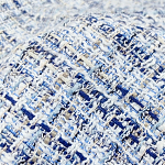 Мебельная ткань Букле синий цвет 150 см T2-118 варинант исполнения - 1 | Loft Concept в Красноярске