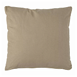 Подушка декоративная хлопковая бежевого цвета с абстрактным принтом Elysian Flow Sand варинант исполнения - 2 | Loft Concept в Красноярске