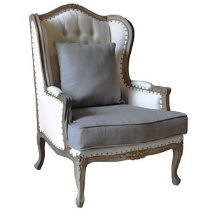 Кресло Villa Grandfather linen