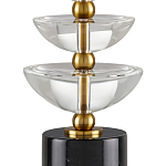 Настольная лампа с чашеобразными дисками на корпусе Glowing Waterfall варинант исполнения - 1 | Loft Concept в Красноярске