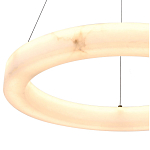 Люстра круглая с цельным каменным корпусом Unbreakable Stone варинант исполнения - 7 | Loft Concept в Красноярске