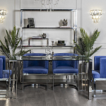 Стол обеденный металлический Weightlessness варинант исполнения - 4 | Loft Concept в Красноярске