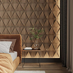 Гипсовая 3D панель с принтографией PM-50 варинант исполнения - 6 | Loft Concept в Красноярске