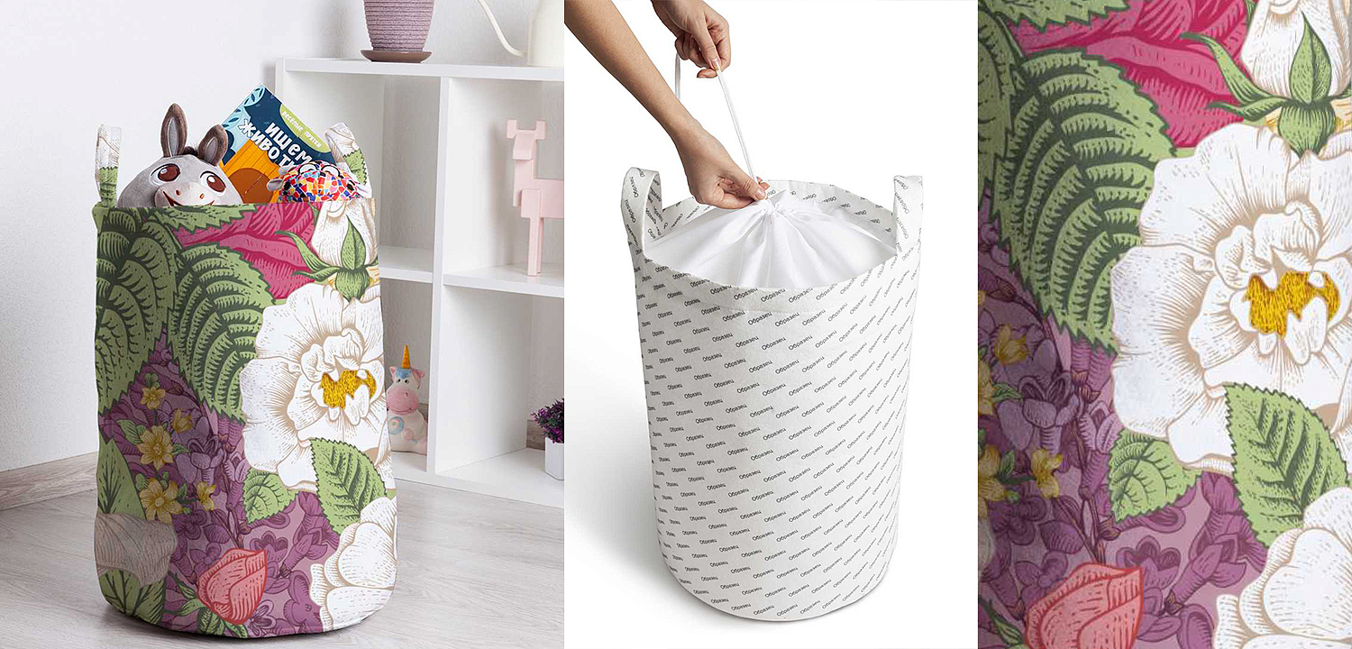 Корзина Flower Meadow Basket Корзина Flower Meadow Basket - Loft-Concept в Красноярске