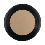 Зеркало круглое с текстурированным дизайном рамы Helios варинант исполнения - 3 | Loft Concept в Красноярске